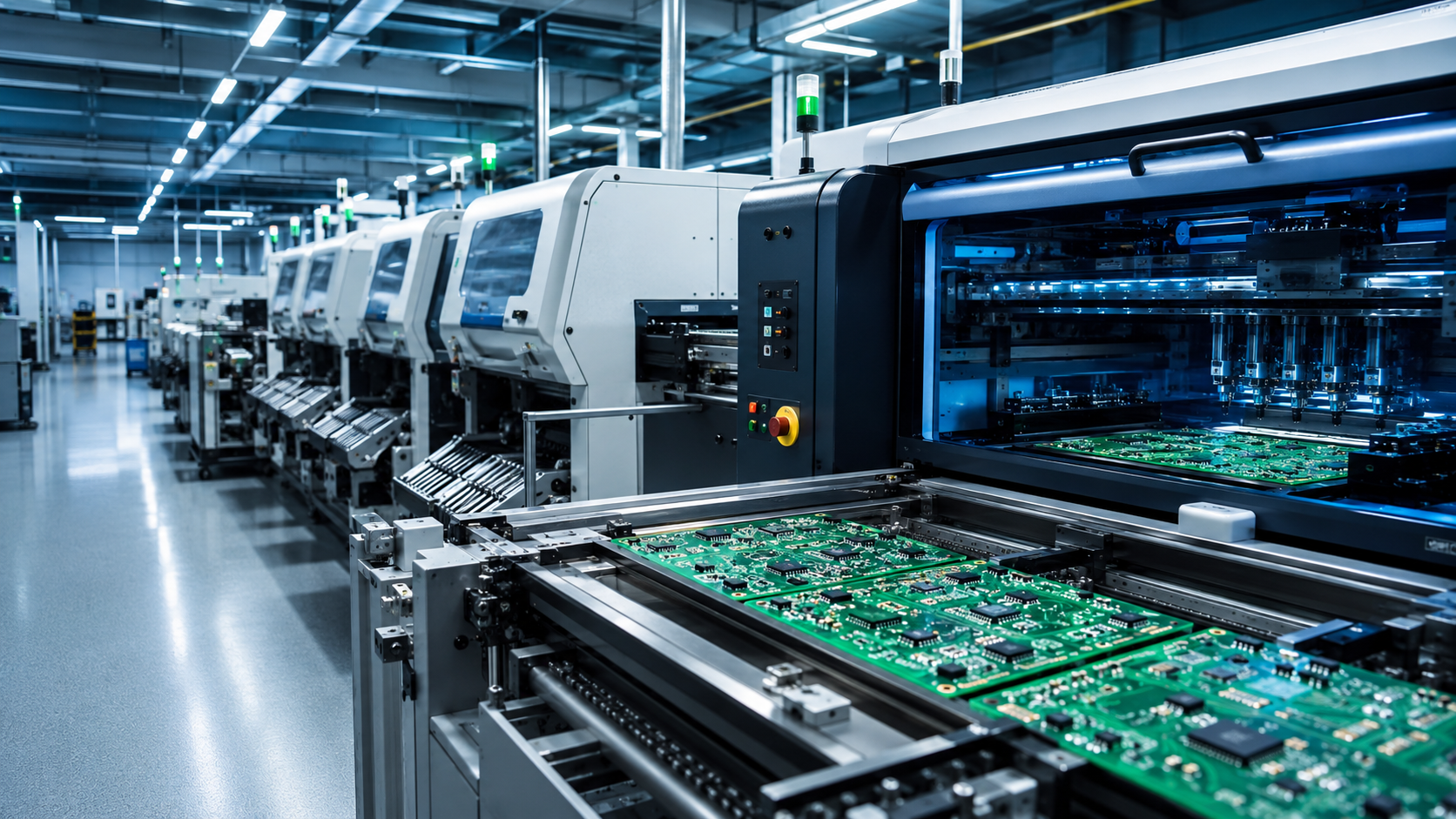 SMT manufacturing capability illustration